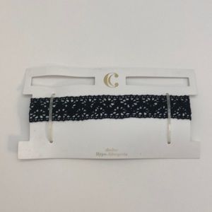 Charming Charlie Black Hypo-Allergenic Choker